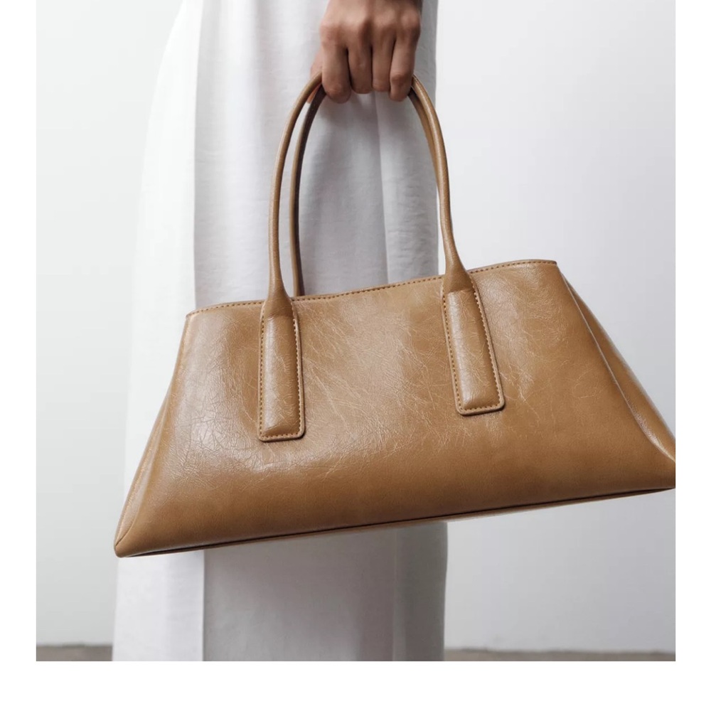 Zara Tan Shoulder Bag